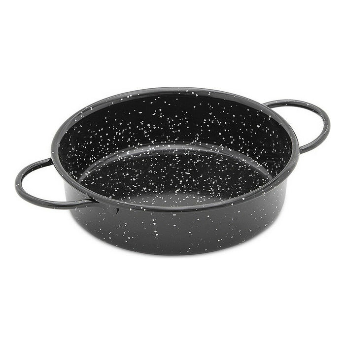 Platou pentru Servire Vaello Cu mânere Metal emailat (Ø 16 cm)
