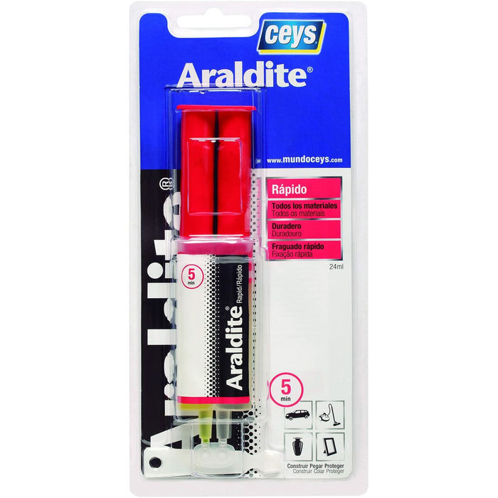 Adeziv instantaneu Ceys Araldite 510205 Rapid 24 ml 2 Piese