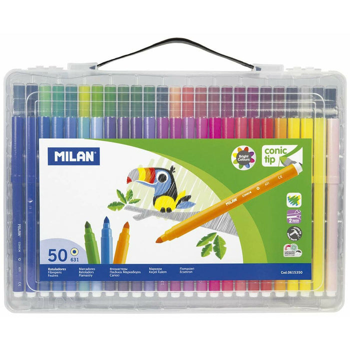 Set de Carioci Milan Multicolor 50 Piese