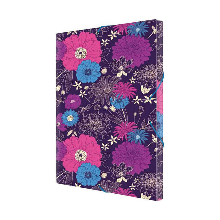 Dosar Milan in bloom A4 Capac dur Fucsia