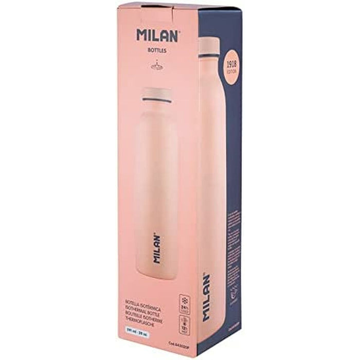 Sticla Termoizolantă Milan 1918 Roz Oțel inoxidabil 591 ml