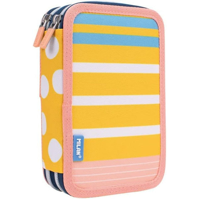 Creion dublu Milan Swins 2 Multicolor Galben Roz 19,5 x 13 x 5 cm