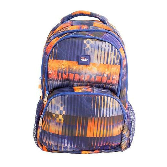 Ghiozdan Milan Bleumarin 46,5 x 30 x 17 cm