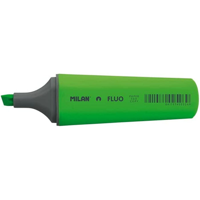 Set de Markere Fosforescente Milan Verde (12 Unități)
