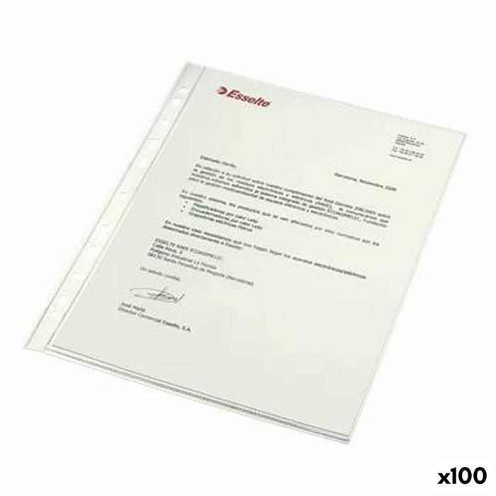 Husă Esselte Transparent A4 100 Unități