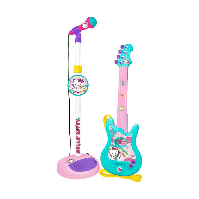Chitară pentru Copii Hello Kitty Microfon