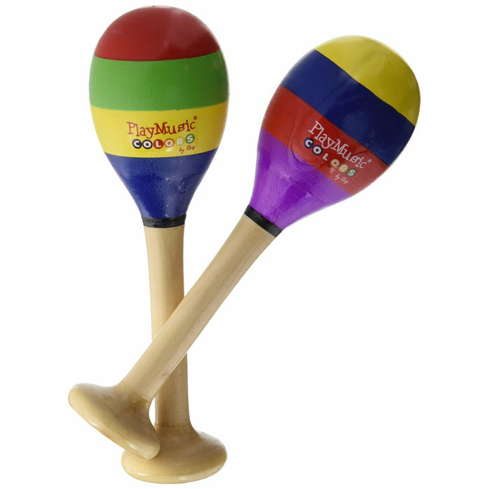 Maracase Reig Multicolor Lemn Plastic 20 cm