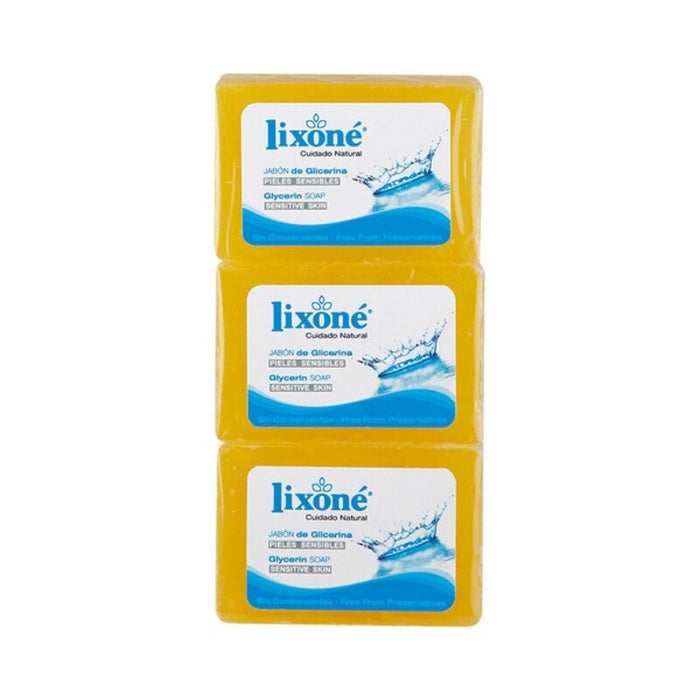 Săpun Solid cu Glicerină Naturală Lixoné (3 uds)