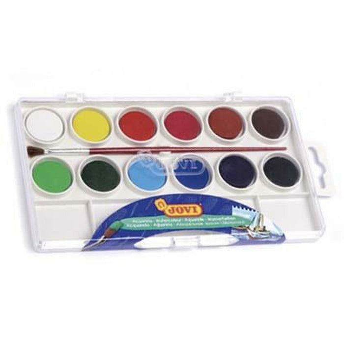 Set de vopsele acuarele Jovi 800/12 12 culori Carcasă