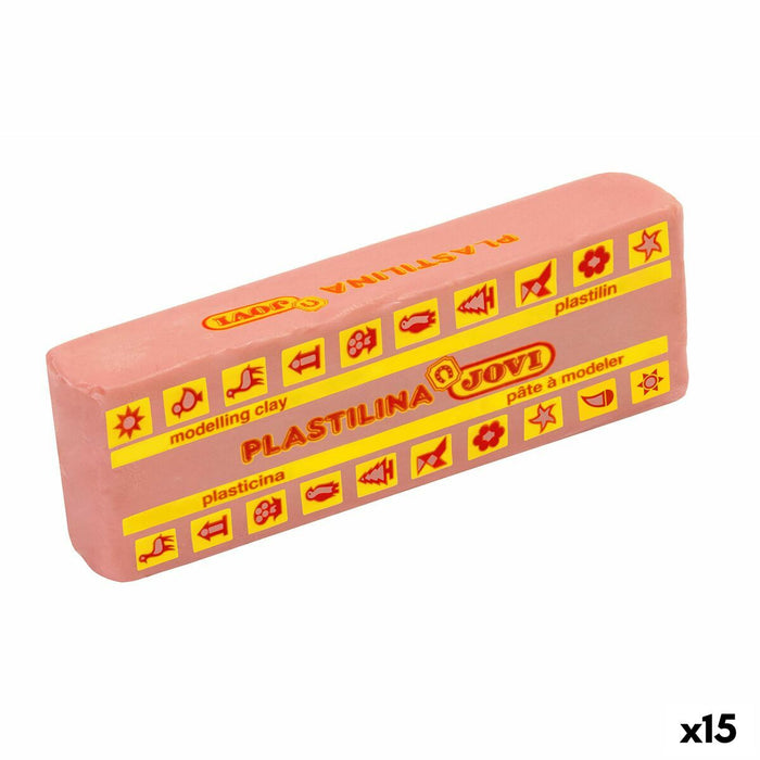 Batoane de plastilină Jovi School 150 g Carne (15 Piese)
