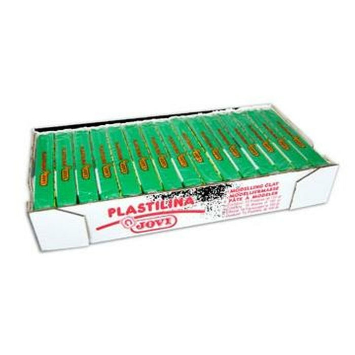 Plastilină Jovi School Verde deschis (15 Piese)