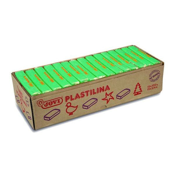 Plastilină Jovi School Verde deschis (15 Piese)