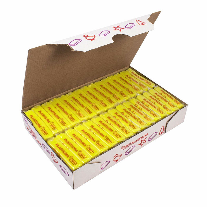 Plastilină Jovi Galben 50 g (30 Piese)