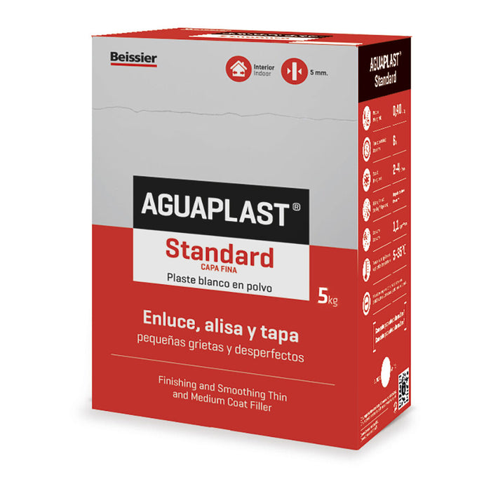 Tencuieli sub formă de pulbere Aguaplast 70002-007 Standard Alb