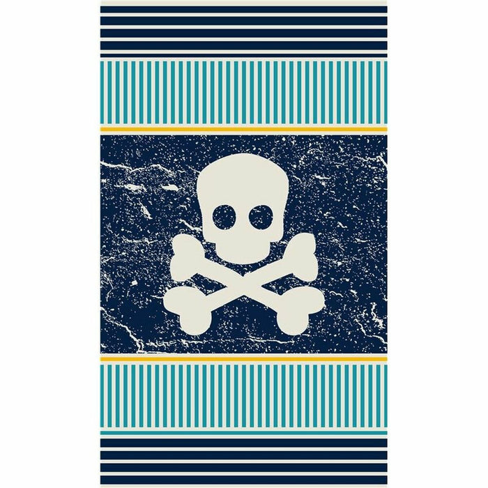 Prosop de Plajă Secaneta Pirate Albastru închis