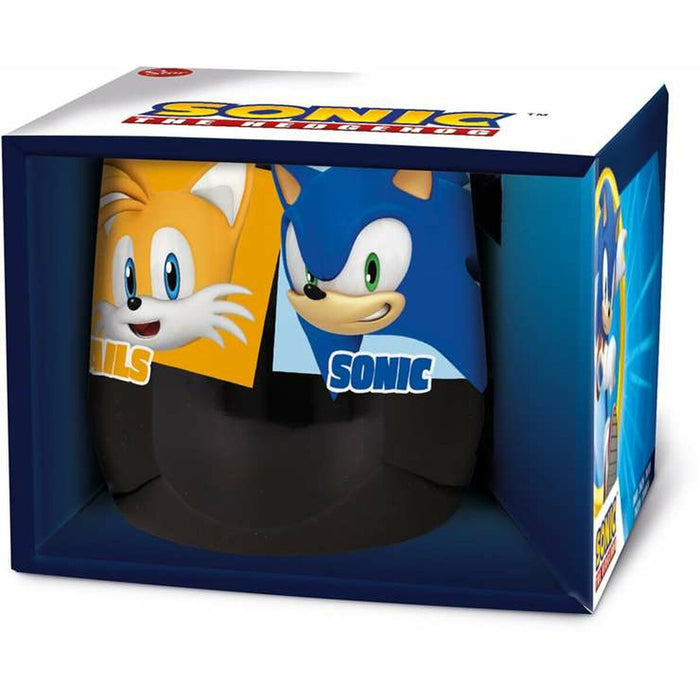Cană cu Cutie Sonic Ceramică 360 ml