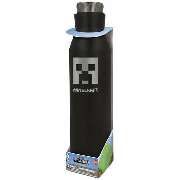 Sticlă (de pus lichide) Minecraft 580 ml Oțel inoxidabil Silicon