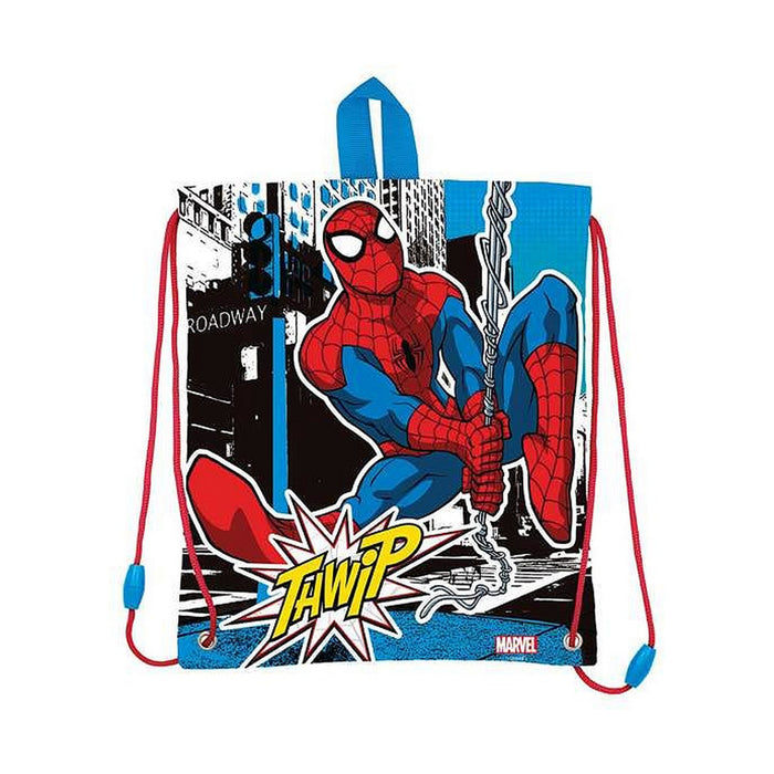 Geantă Rucsac cu Bretele Stor Spiderman Streets Cutie pentru prânz (25 x 3 x 30 cm)