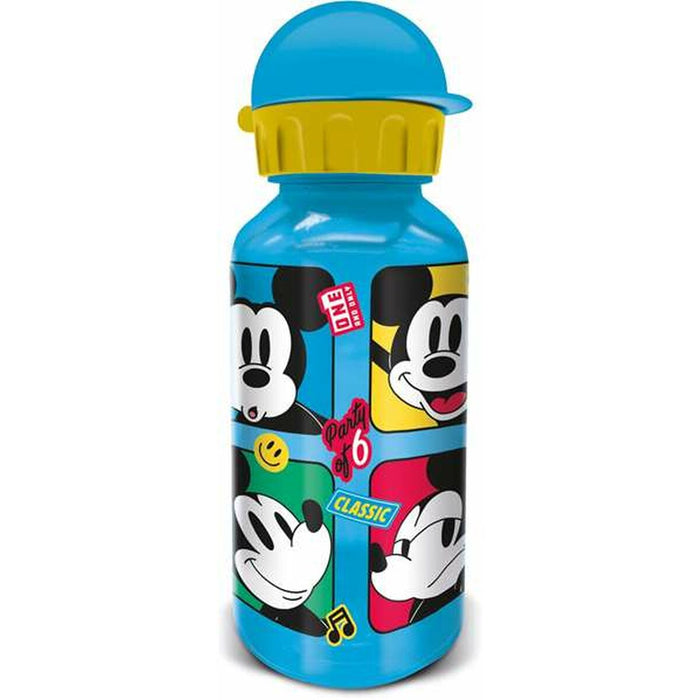 Sticlă (de pus lichide) Mickey Mouse Fun-Tastic 370 ml Infantil Aluminiu