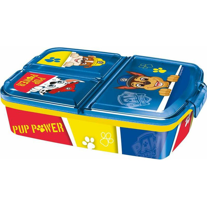 Cutie de Mâncare cu Compartimente The Paw Patrol Pup Power 19,5 x 16,5 x 6,7 cm polipropilenă