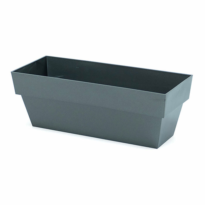 Ghiveci grădină Plastiken Limited Antracit 12 x 30 cm