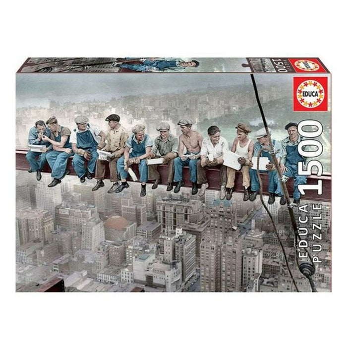 Puzzle Educa Lunch in New York 16009 1500 Piese