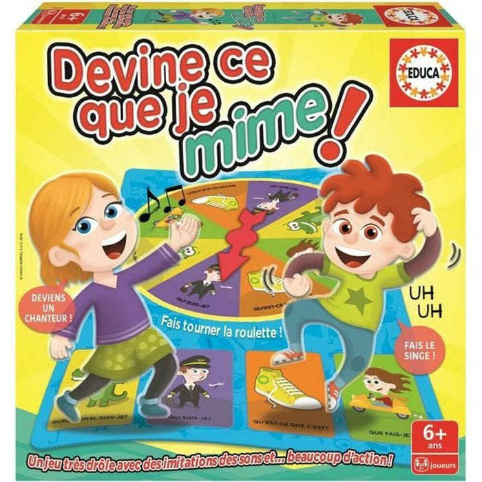 Joc de Masă Educa Guess What I Mime (FR)