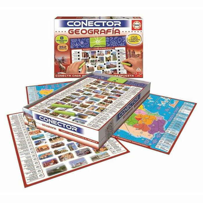 Joc Educativ Educa Conector Geografie, hărți și atlasuri