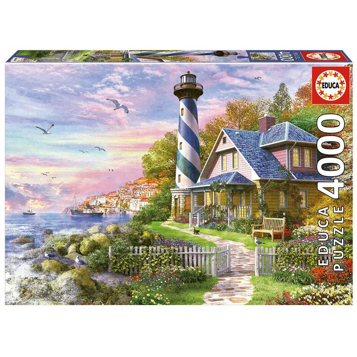 Puzzle Educa Phare In Rock Bay 4000 Piese