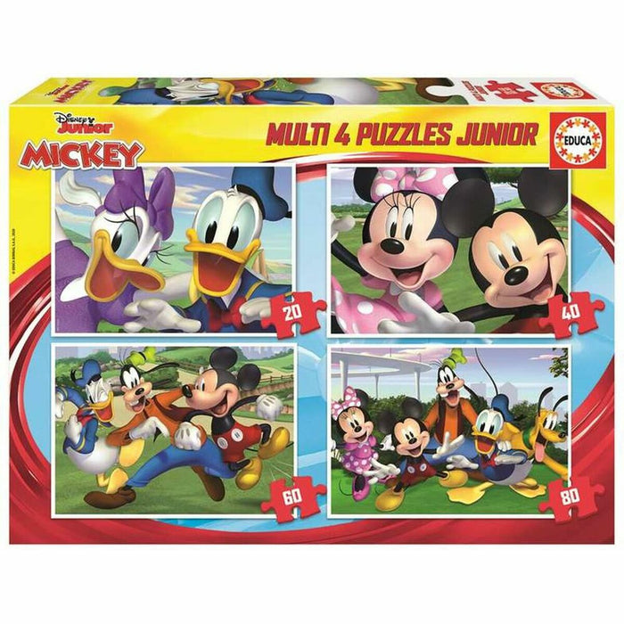 Puzzle Educa 80 Piese (20 + 40 + 60 + 80 pcs)