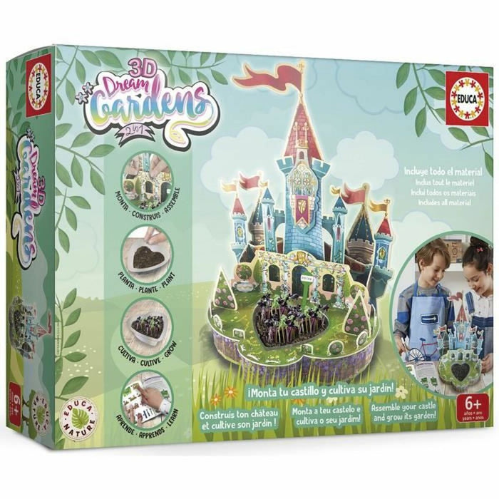 Joc de știință Educa Dream Gardens 3D