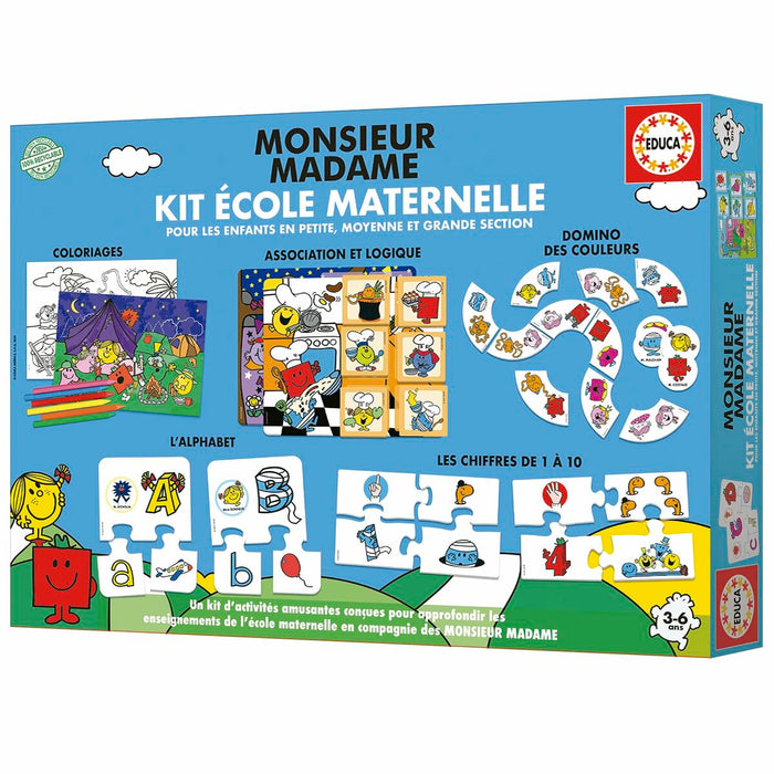 Joc Educativ Educa Monsieur Madame (FR)