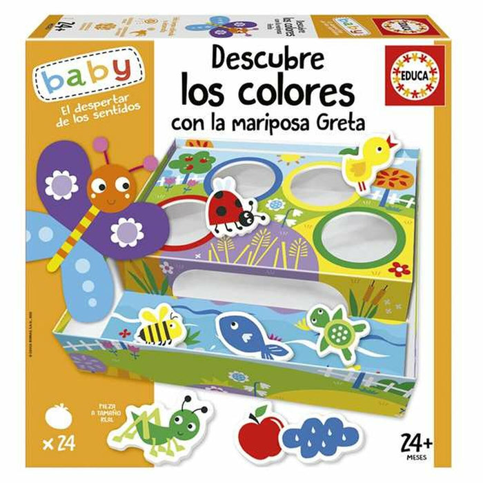 Joc Educativ Educa Descubre los Colores con La Mariposa Greta (ES)