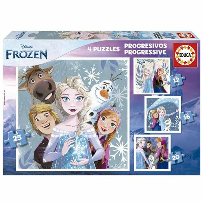 Puzzle Frozen Dificultate progresivă
