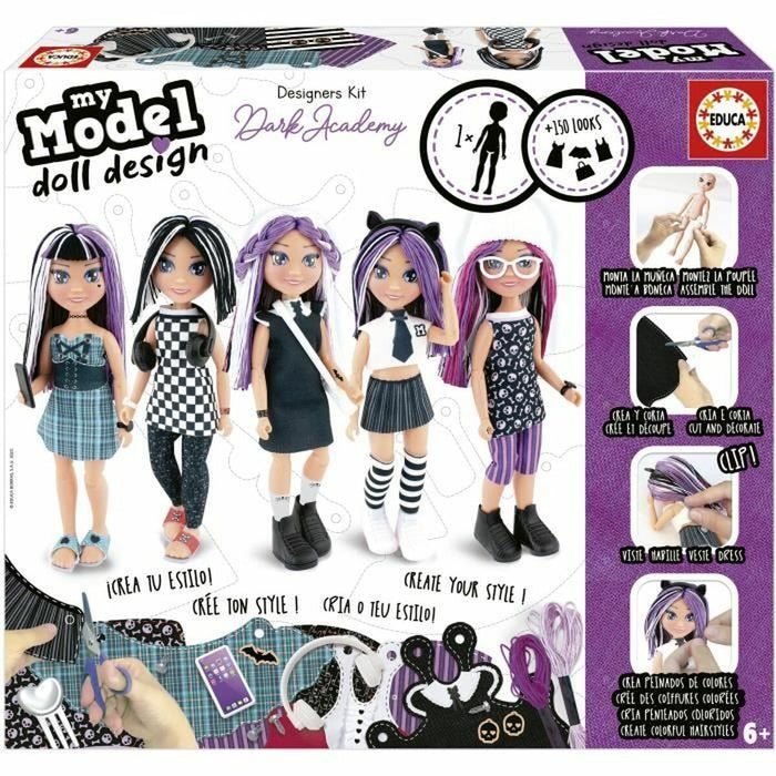 Studio de Modă Educa My Model Doll Design Moon Fashion Style