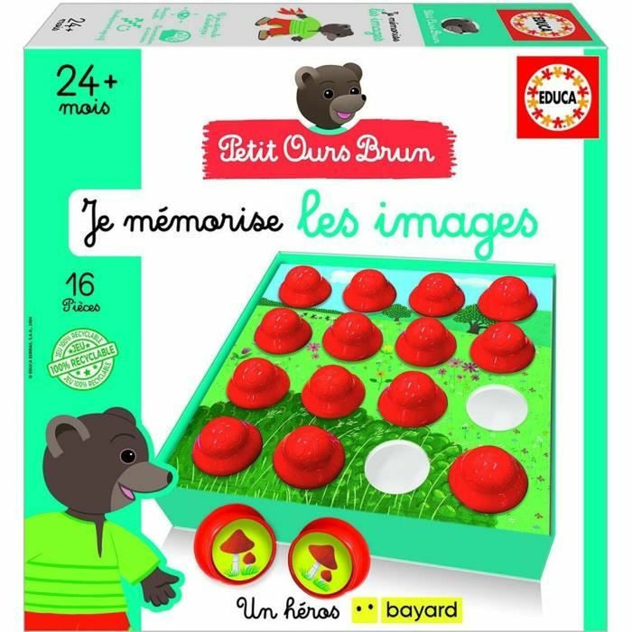 Joc Educativ Educa Je mémorise les images (FR)