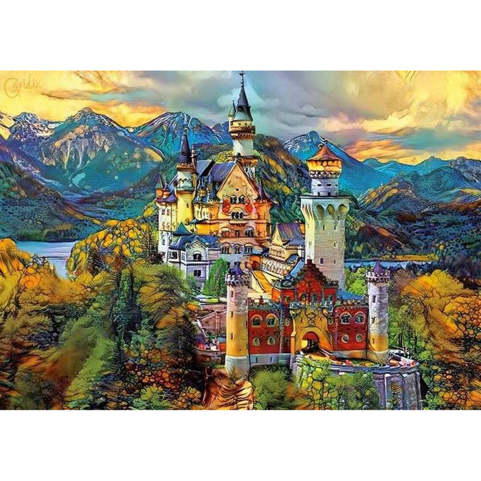 Puzzle Educa Neuschwanstein Castle 1000 Piese