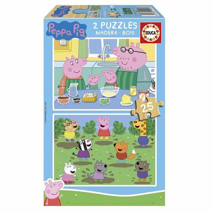 Puzzle pentru Copii Peppa Pig 25 Piese