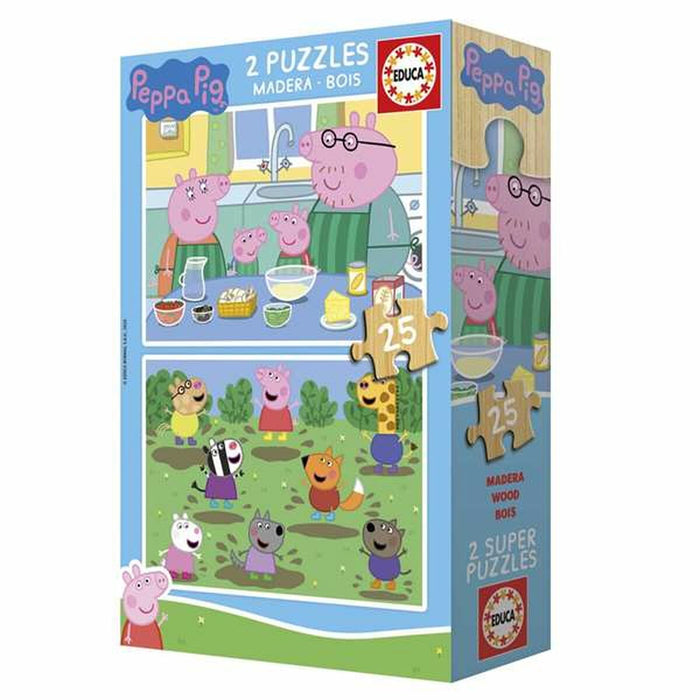 Puzzle pentru Copii Peppa Pig 25 Piese
