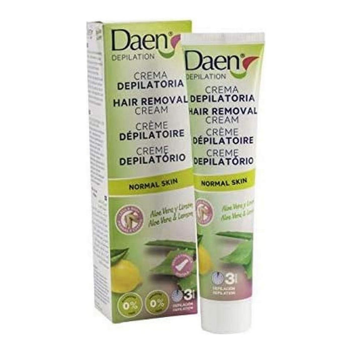 Cremă Epilatoare pentru Corp Aloe Vera Daen (125 ml)