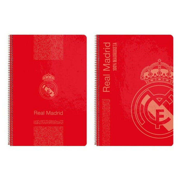 Caiet cu Inele Real Madrid C.F. 511957066 Roșu A4