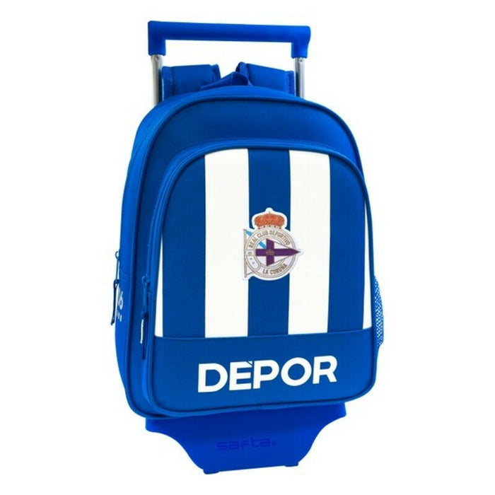Ghiozdan cu Roți 705 R. C. Deportivo de La Coruña (27 x 10 x 67 cm)