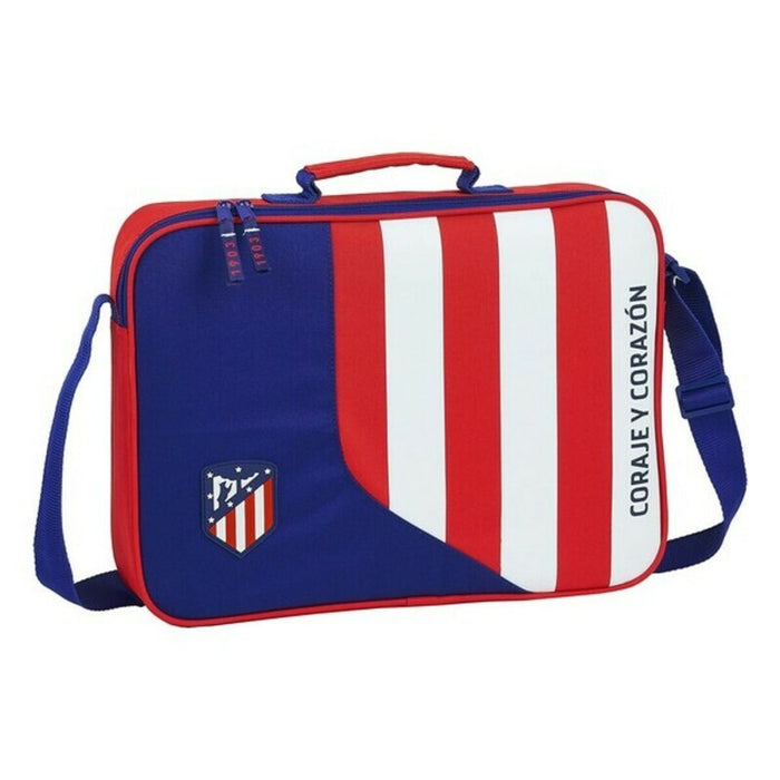 ghiozdan de școală Atlético Madrid Neptuno Albastru Roșu Alb (38 x 28 x 6 cm)
