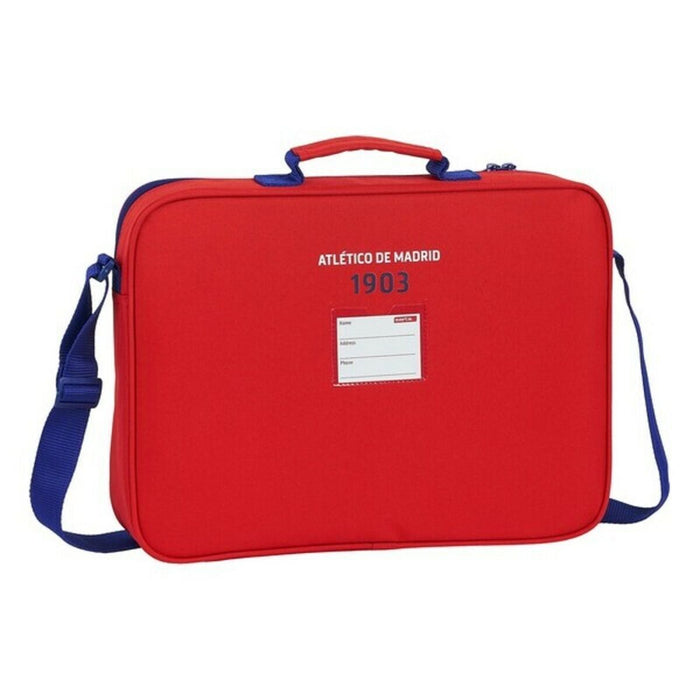 ghiozdan de școală Atlético Madrid Neptuno Albastru Roșu Alb (38 x 28 x 6 cm)