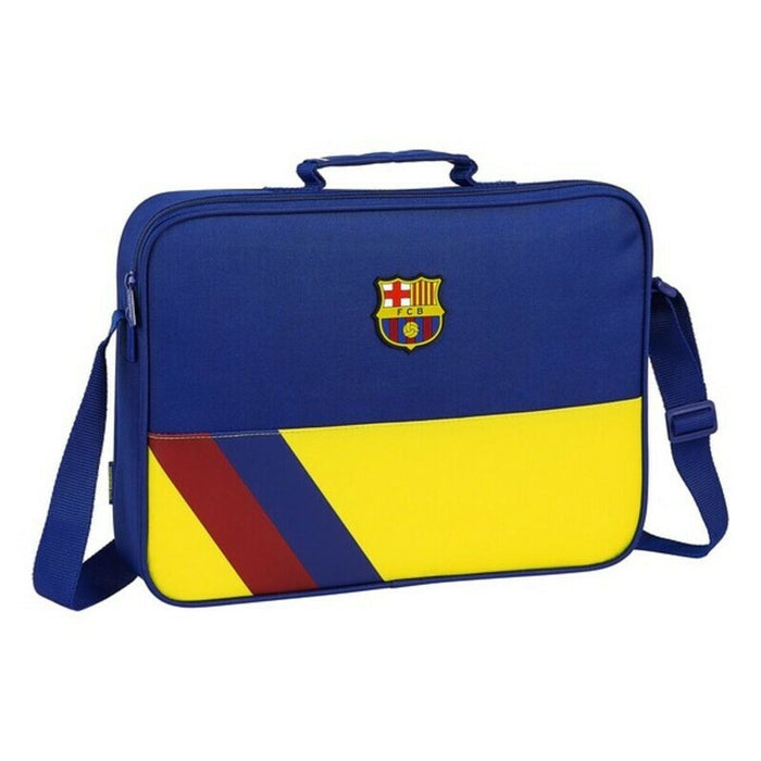ghiozdan de școală F.C. Barcelona Albastru (38 x 28 x 6 cm)