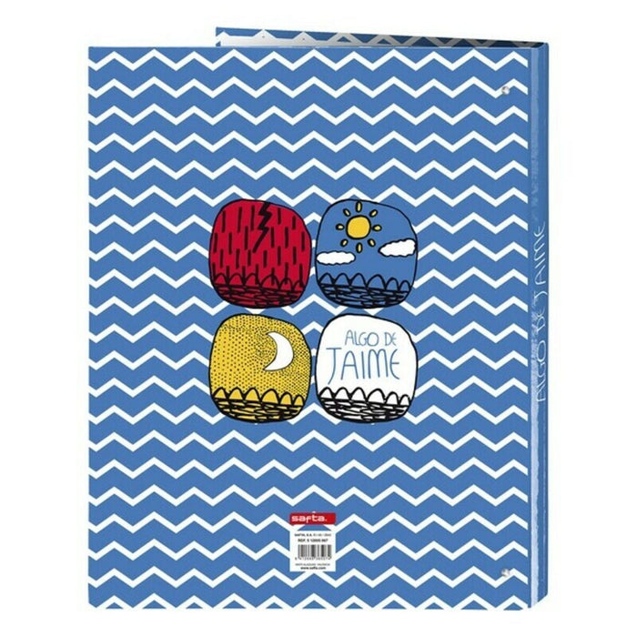 Biblioraft Algo de Jaime Ocean A4 (26.5 x 33 x 4 cm)