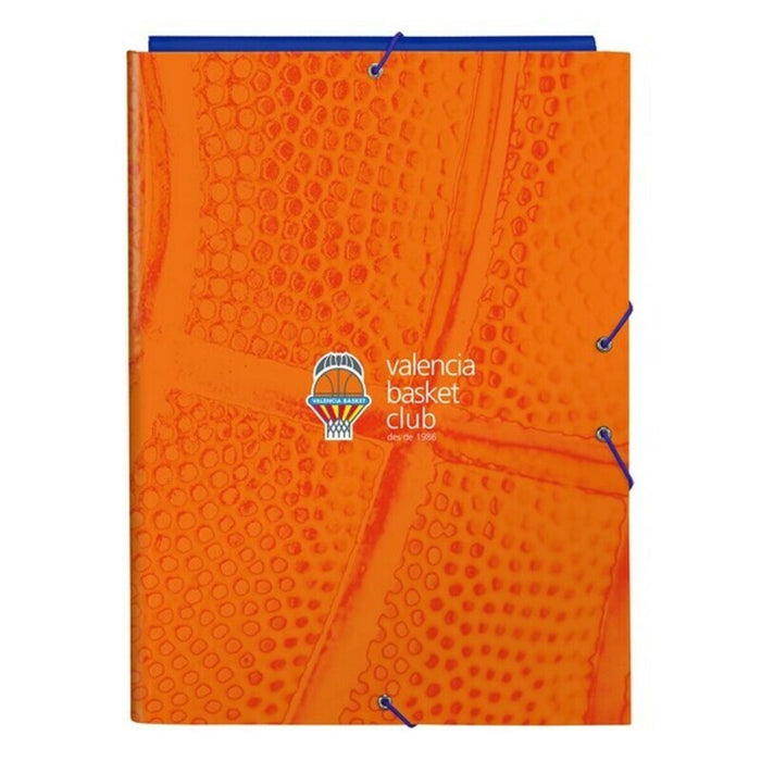 Dosar Valencia Basket M068 Albastru Portocaliu A4