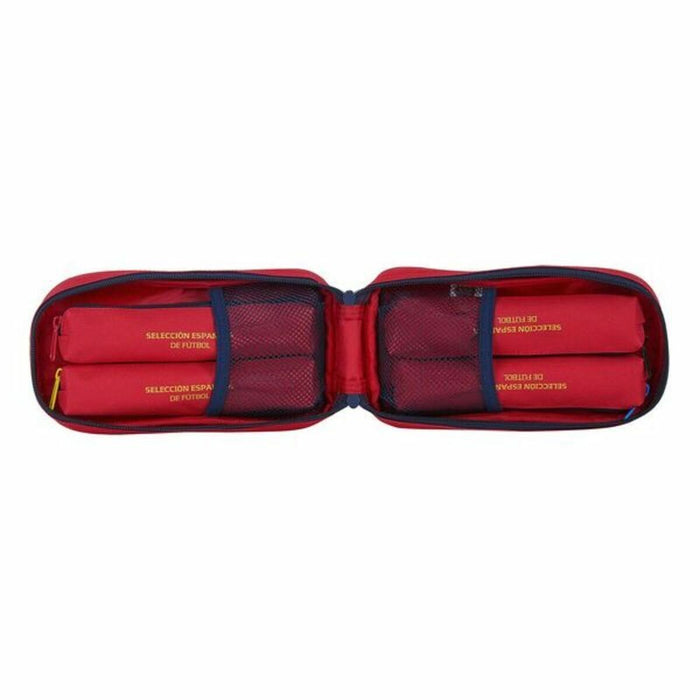 Cutie pentru creioane RFEF M847 Roșu 12 x 23 x 5 cm