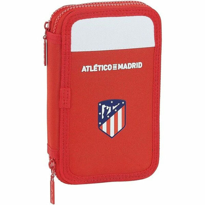 Creion dublu Atlético Madrid M854 Alb Roșu 12.5 x 19.5 x 4 cm (28 Piese)