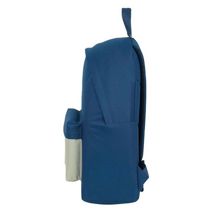Ghiozdan Benetton Varsity Gri Bleumarin